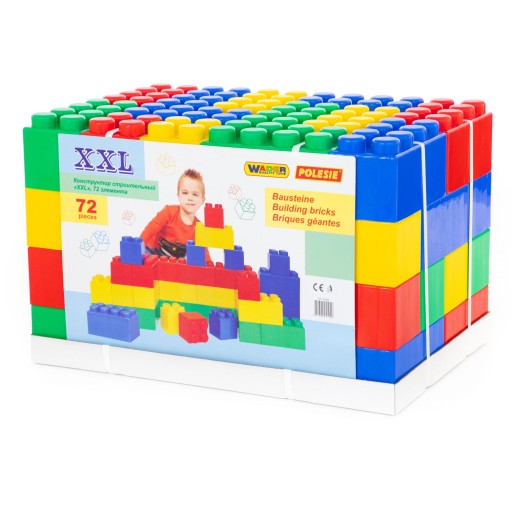 WADER Конструктивные гигантские блоки XXL 72 шт.