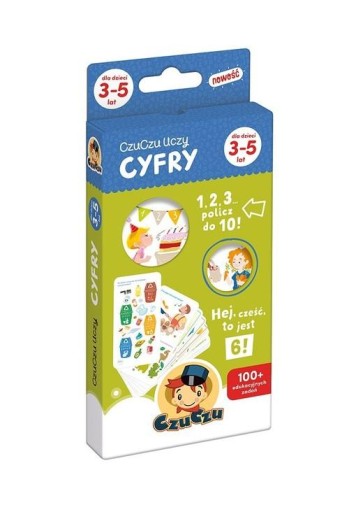 CZUCZU UCZY CYFRY 3-5 LAT 762398
