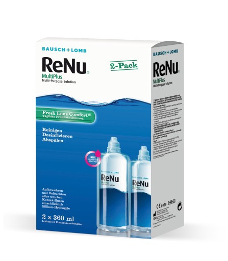 RENU MULTIPLUS 2шт X360ML КОНТАКТНЫЕ ЛИНЗЫ ЖИДКОСТЬ + БЕСПЛАТНЫЙ КОНТЕЙНЕР