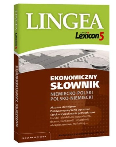 Лексикон 5 Экономический немецко-польский и польско-немецкий словарь