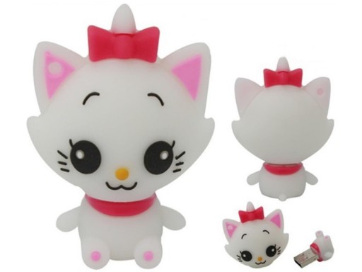 USB-ПЕРЕДНИК 16 ГБ SWEET KITTEN WHITE KITTEN PRO