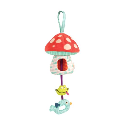 Sensoryczna Pozytywka Świecący Muchomorek B.Toys