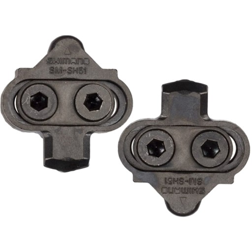 Серебряные педали Shimano SPD PD-M520 + шипы BOX PL