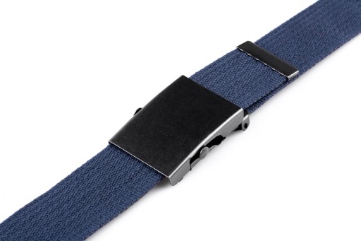 Pasek męski parciany Jeans 110 cm