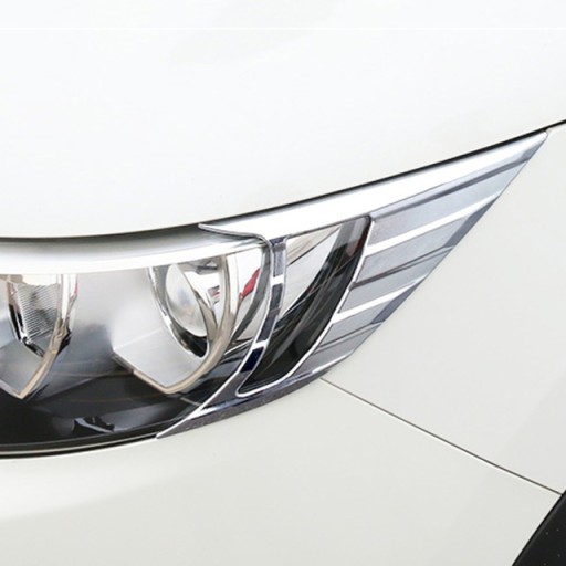 ХРОМИРОВАННЫЕ НАКЛАДКИ ЛАМП NISSAN QASHQAI J11