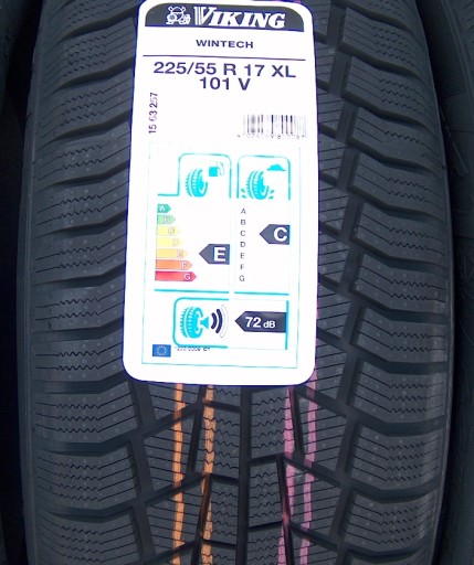 4x ЗИМНИЕ 225/55R17 VIKING WINTECH гр. КОНТИ 2022