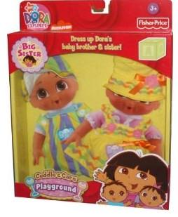 FISHER PRICE DORA UBRANKO UBRANKA DO ZABAWY LALKI