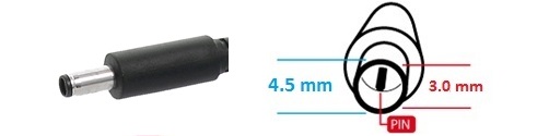 Zasilacz ładowarka do Dell 19,5V 3,34A 65W