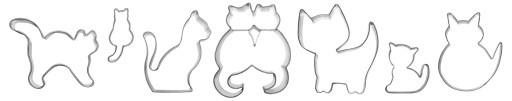 КОТЕК Молд 4,5 см - резак для кота, кота, котов