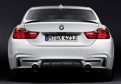 ДИФФУЗОР BMW F32 F36 MP ДВОЙНОЙ ВЫХОД ОДИН ГЛУШИТЕЛЬ