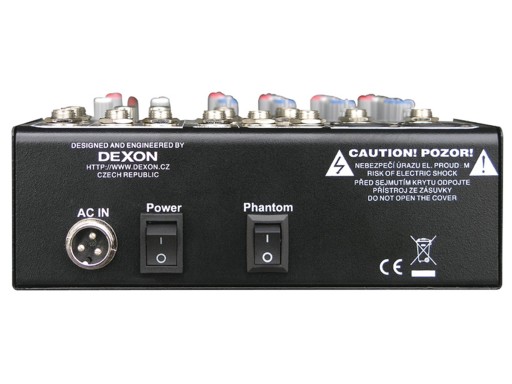 Dexon - DMC 2220 - Маленький аналоговый микшер с фантомом