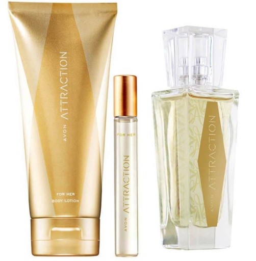 AVON ATTRACTION НАБОР 30 МЛ ДУХОВНЫЙ БАЛЬЗАМ