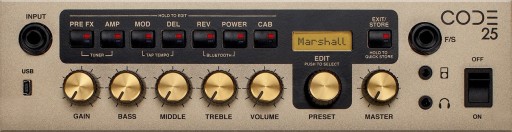 Гитарный усилитель Marshall CODE 25C 25 Вт