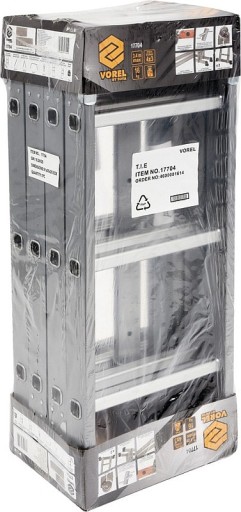 МНОГОФУНКЦИОНАЛЬНАЯ ЛЕСТНИЦА 5 В 1, 4×3, СКЛАДНАЯ, 150 КГ, 3,4 М