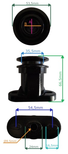 СТУПИЦА НОЗА NAC 22X67MM ДЛЯ КОСИЛОК S511 S461