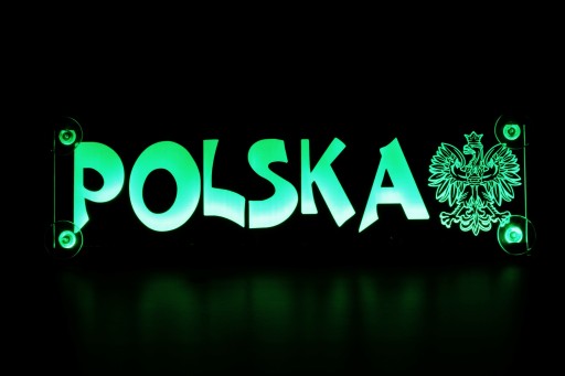 Табличка 50х16 ​​см со светодиодной подсветкой - 12В