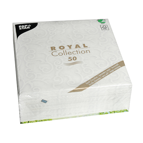 Салфетки бумажные ROYAL 40х40 [200/0617]