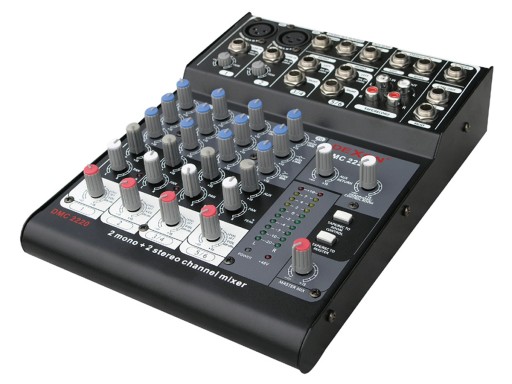 Dexon - DMC 2220 - Маленький аналоговый микшер с фантомом