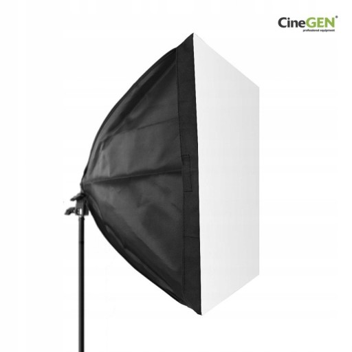 Zestaw do foto bezcieniowej 2x softbox parasolka