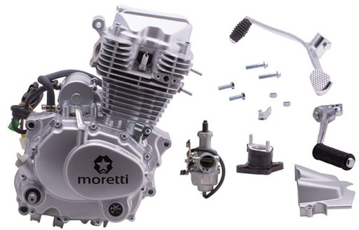 MORETTI - ДВИГАТЕЛЬ 150 куб.см JUNAK Romet K125 ZK50 CRS50