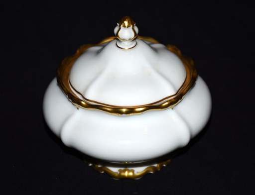 Коробка шоколада ROSENTHAL Pompadour, белая, 1938 г.