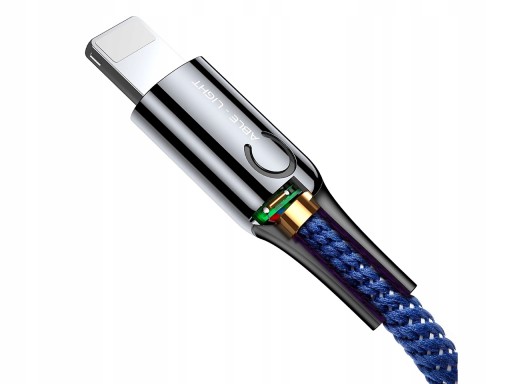 USB-кабель Baseus Smart Lightning для iPad iPhone 5 6-s 7 8 X — синий