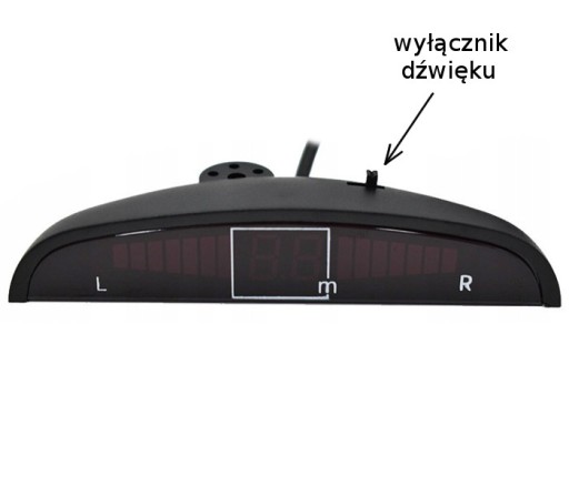 Светодиодный дисплей для датчиков парковки