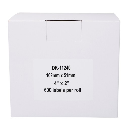 Этикетки Specmark для Brother QL DK-11240 102 мм 51 мм 600 шт. 5 рулонов