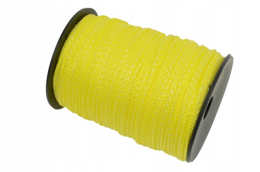 Шпагат каменщик вьющийся STRONG 100 м Yellow Construction