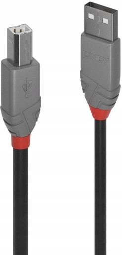 КАБЕЛЬ LINDY USB 2.0 A-B ДЛЯ ПРИНТЕРА 3M