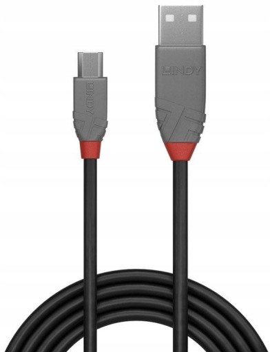 Кабель USB 2.0 типа A Micro-B Lindy Anthra 36733 2 м