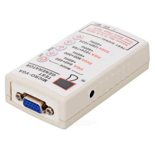 Тестер ЖК-монитора VGA CRT __ СЧЕТ __ BTE-105