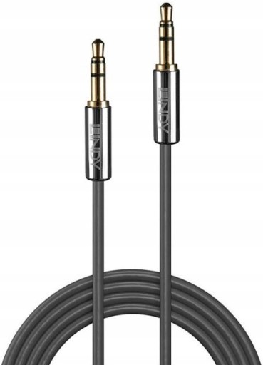 Kabel Mini Jack 3,5mm AUX Cromo Lindy 35325 10m