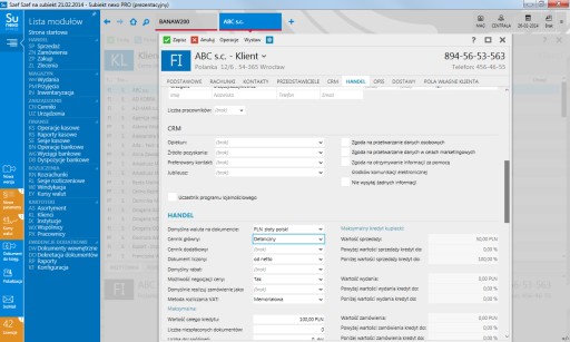 InsERT Subiekt nexo PRO 3 станции со складом