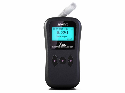 Электрохимический алкотестер Alkohit X60 для КОМПАНИЙ