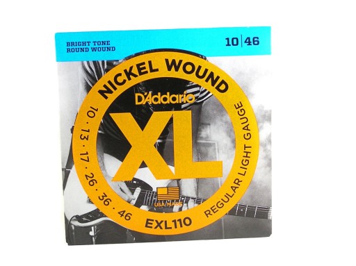 STRUNY D'ADDARIO EXL110 10-46 DO ELEKTRYKA +KOSTKI