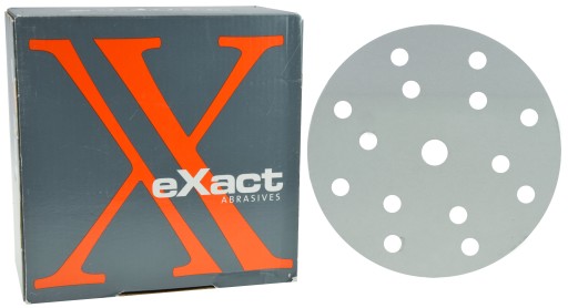 Krążek papier ścierny rzep 150mm EXACT #600 50szt