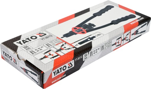 РУЧНОЙ ЗАКЛЕПОЧНИК YATO ДЛЯ ЗАКЛЕПОЧНОЙ ГАЙКИ M3-M8