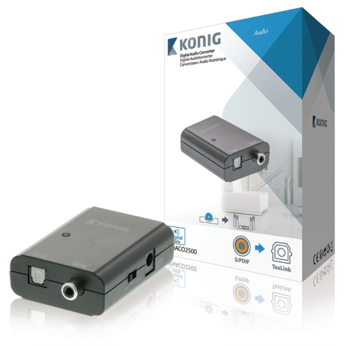 Конфигурация аудиоконвертера SPDIF -> Toslink