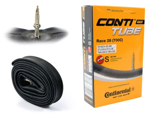 Трубка Continental ROAD 28 футов presta 42 мм 622-20/25