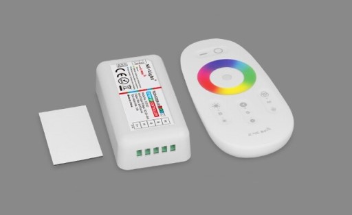 КОМПЛЕКТ ДИСТАНЦИОННОГО УПРАВЛЕНИЯ + СВЕТОДИОДНЫЙ КОНТРОЛЛЕР RGB 10А MILIGHT FUT025