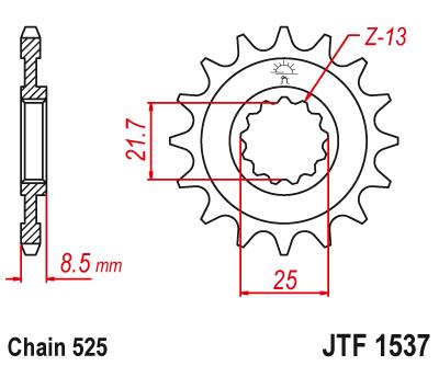 Zestaw napęd-owy Kawasaki Z1000 03-06r DiD X-Ring