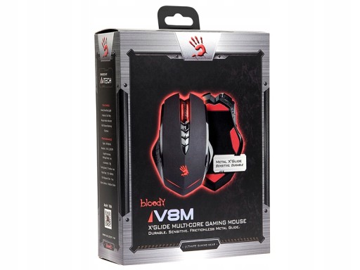 ИГРОВАЯ МЫШЬ A4TECH BLOODY V8m USB-ПЛЕЕР