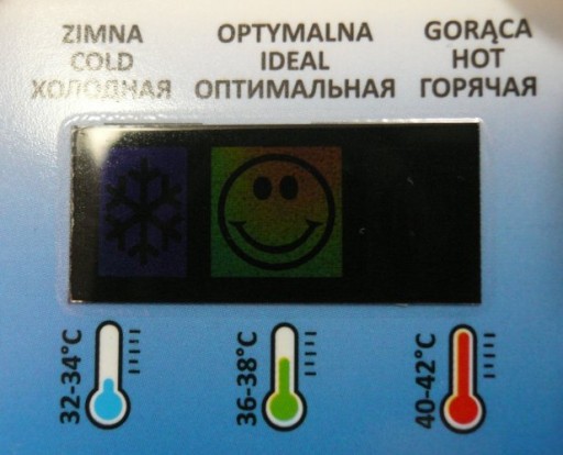 Ванна 86 см со стопором METEO