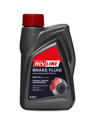 REVLINE DOT-5.1 ТОРМОЗНАЯ ЖИДКОСТЬ 0,5 Л