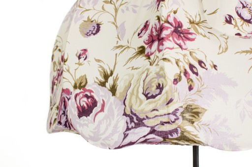 Абажур с бантом ENGLISH ROSES FLOWERS BEIGE 51