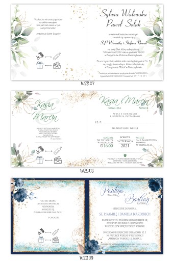 Приглашения на свадьбу в деревенском стиле BOHO FLORAL