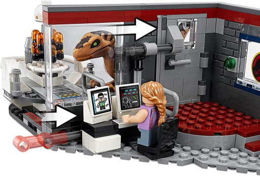LEGO JURASSIC WORLD 75932 Хищник, погоня за динозавром