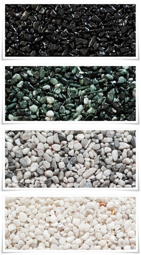 Kruszywo marmurowe kamienny dywan Verde Alpi 4-8mm 25kg