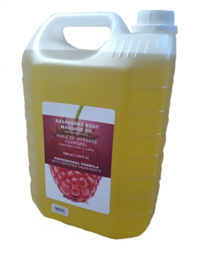 Organic Olejek do masażu ciała Malina 5L